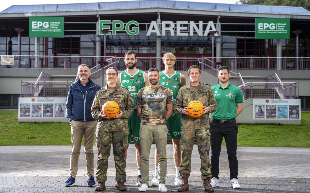 EPG Baskets Koblenz gehen Partnerschaft mit der Karriereberatung der Bundeswehr ein