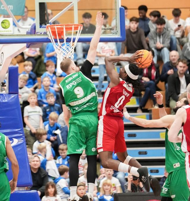 EPG Baskets Koblenz empfangen die Bozic Estriche Knights Kirchheim