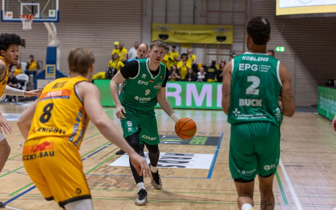 Bittere Niederlage in Kirchheim – die EPG Baskets verlieren auswärts mit 84:68