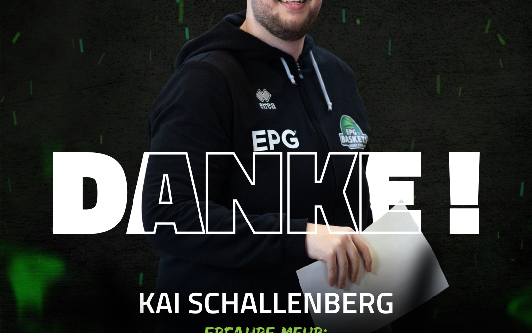 Die EPG Baskets Koblenz verabschieden Co-Trainer Kai Schallenberg